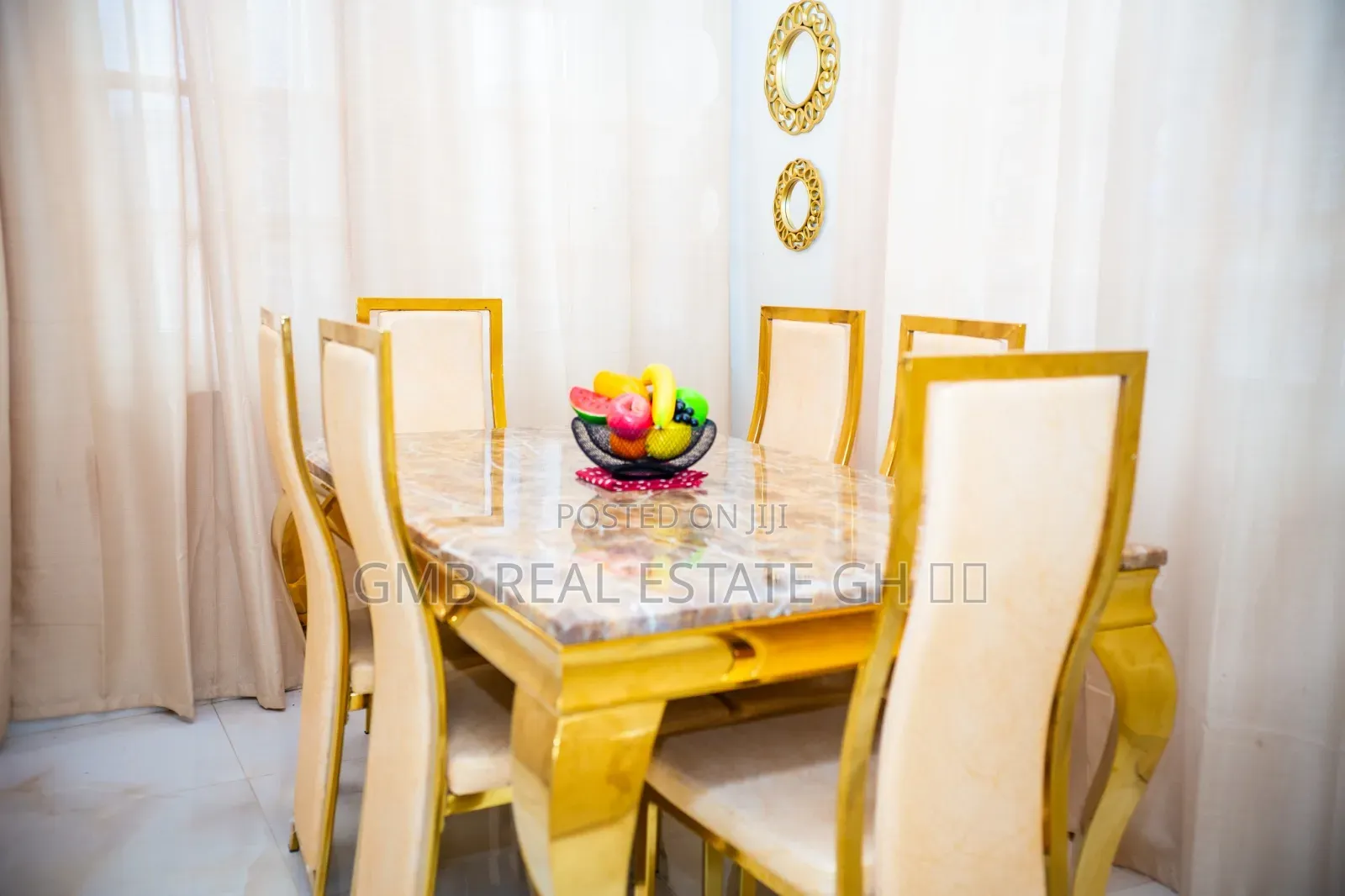 Furnished 3bdrm House in Ghana Flag for rent