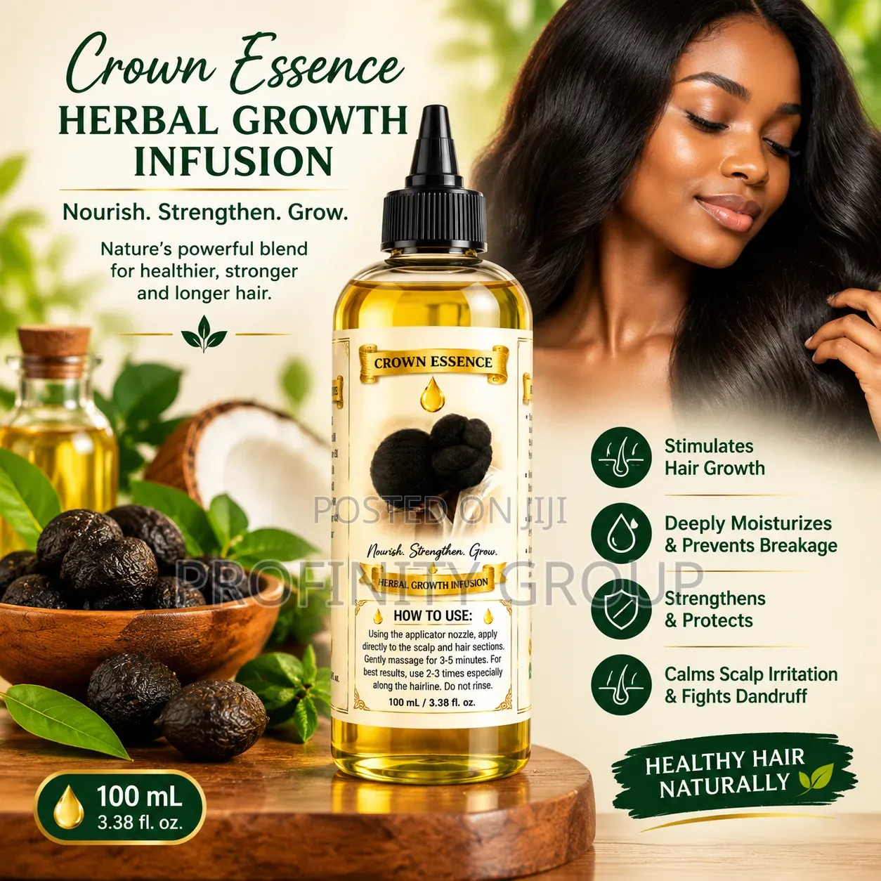 Crown Essence Hair Growth Oil