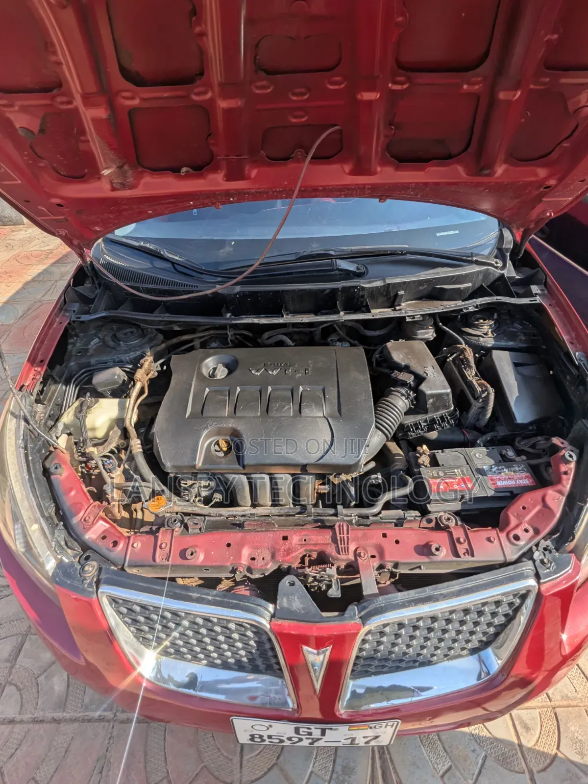 Pontiac Vibe 1.8L 2009 Red