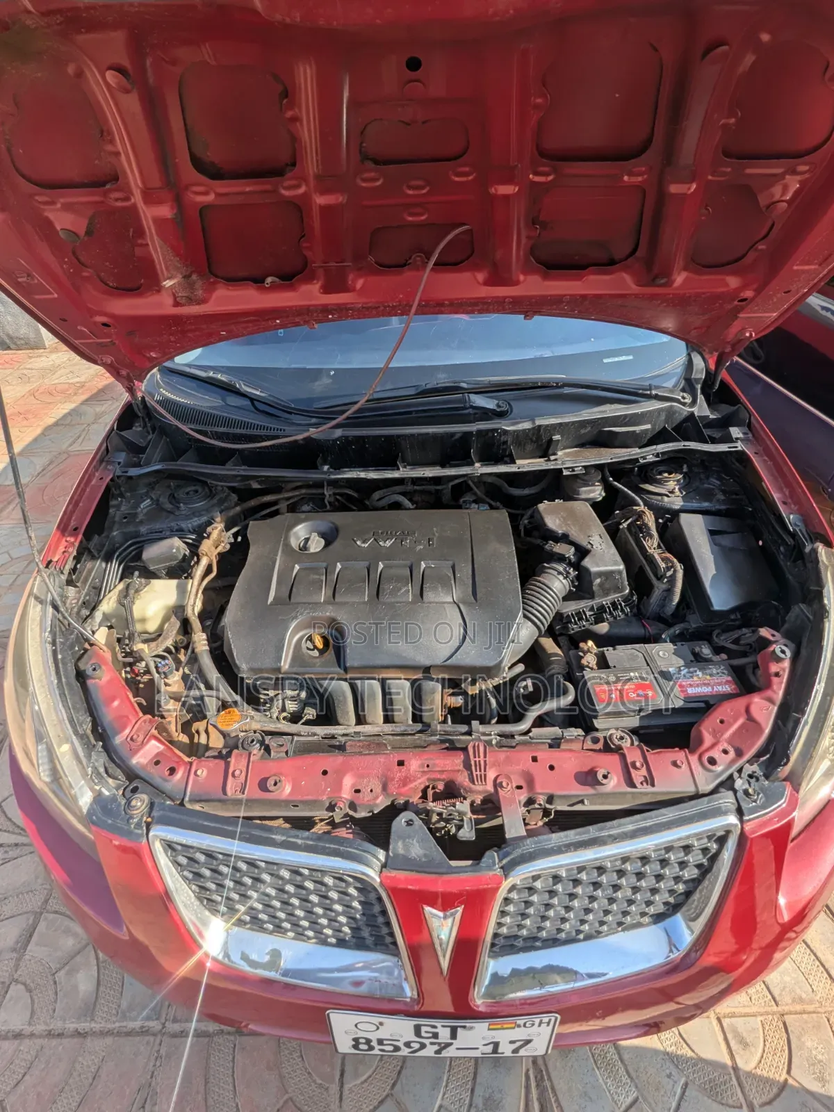 Pontiac Vibe 1.8L 2009 Red