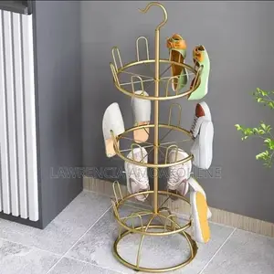 Rotating Multi Tier Shoe Rack