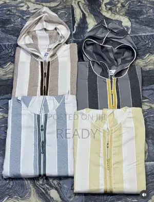 Cotton Jalabiya With Cap