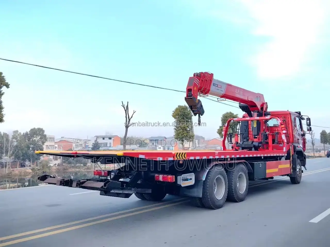 Customized Water Tanker, Garbage and Construction Trucks From China
