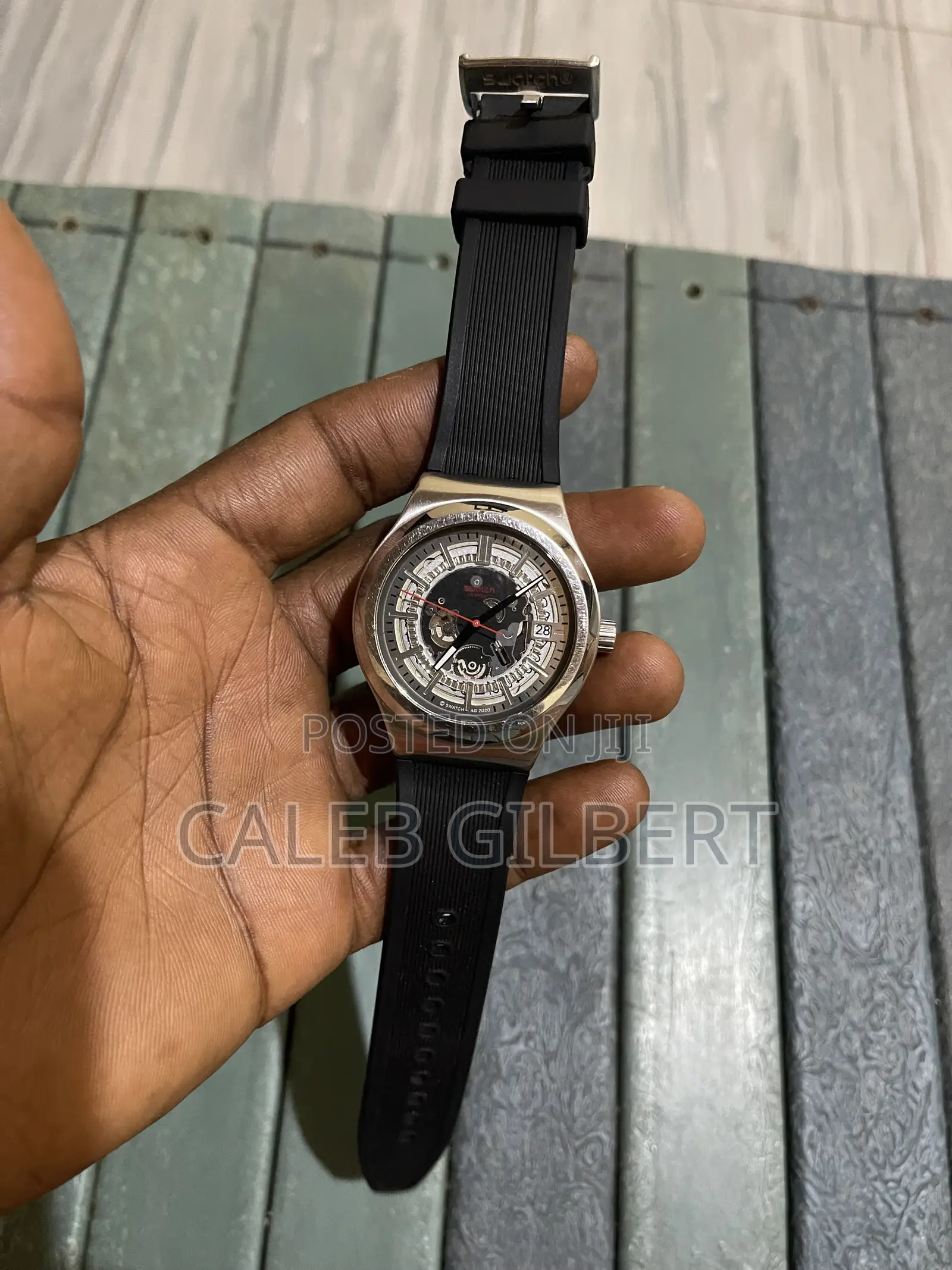 Original Swatch SISTEM THROUGH AGAIN Unisex Watch YIS43