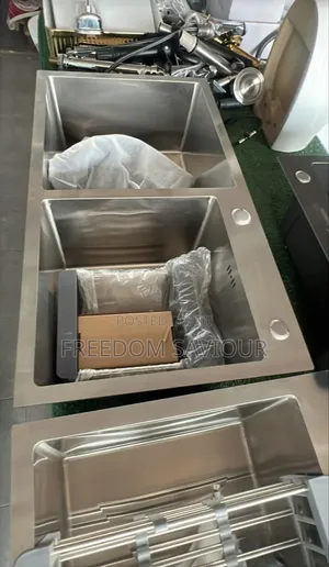 Premium Stainless Steel Double-Bowl Kitchen Sink
