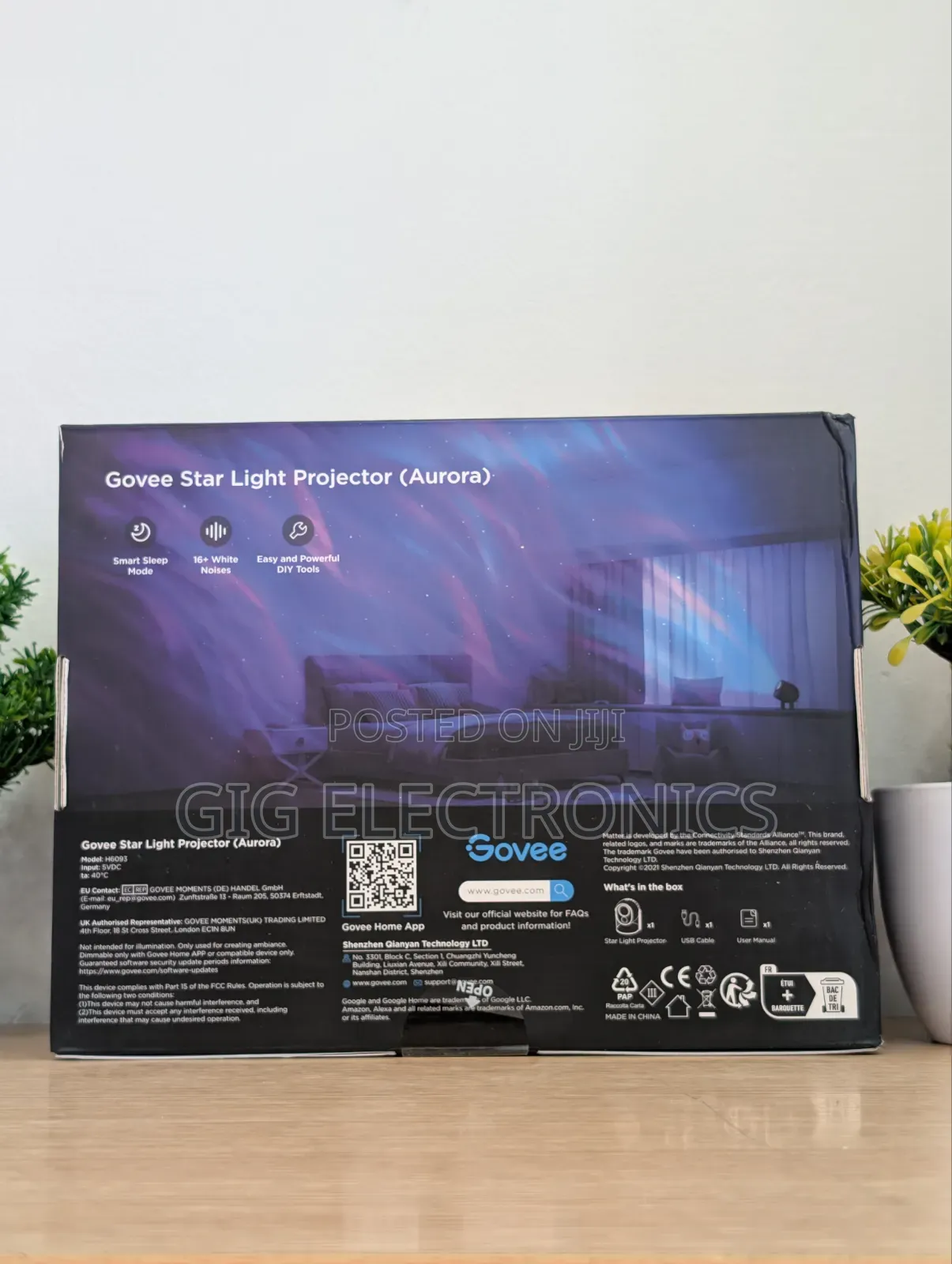 Govee Star Light Projector Aurora Flowing Effects
