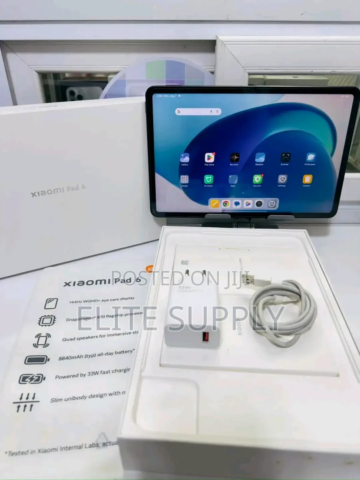 New Xiaomi Pad 6 256 GB Black