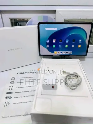 New Xiaomi Pad 6 256 GB Black