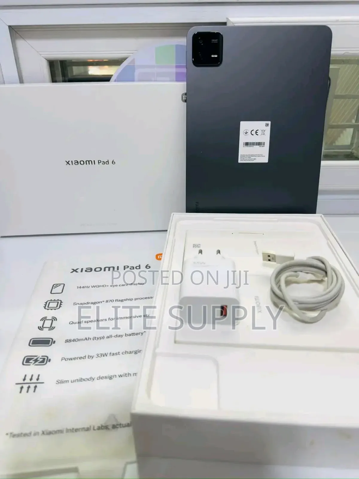 New Xiaomi Pad 6 256 GB Black