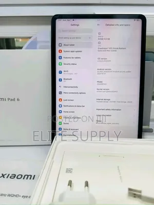 New Xiaomi Pad 6 256 GB Black