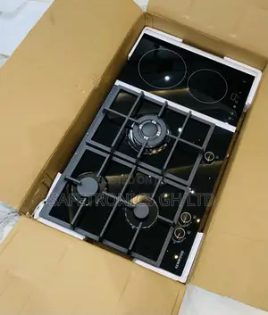 Get Amazing Deal 2 Electric ___ Kenwood 3 Gas Hob (Black)
