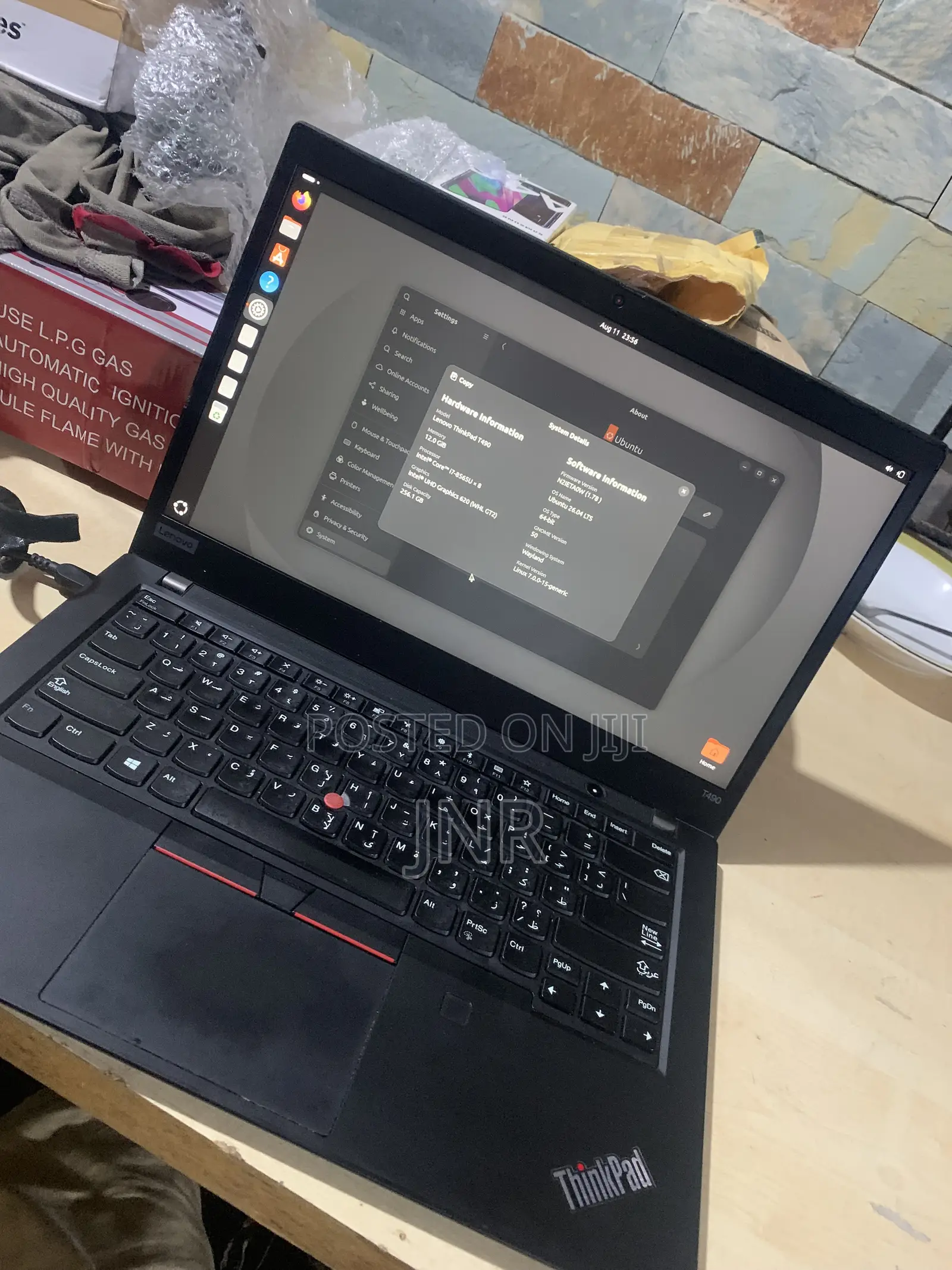 Laptop Lenovo ThinkPad T490s 12GB Intel Core i7 SSD 256GB