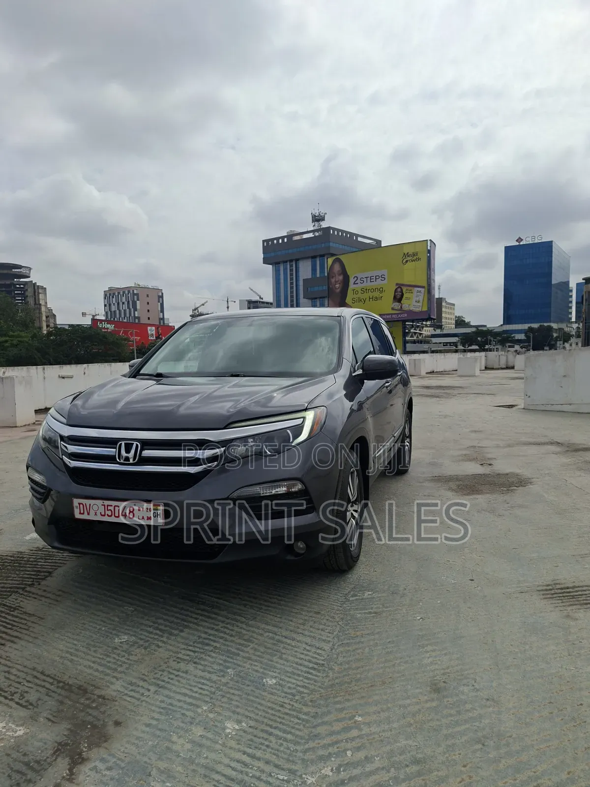 Honda Pilot EX 4dr SUV 4WD (3.5L 6cyl 5A) 2016 Gray