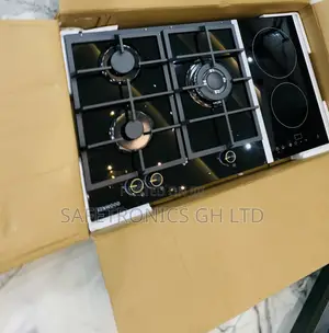 Order Massive 2 Electric 3 Gas Hob (Black) Kenwood