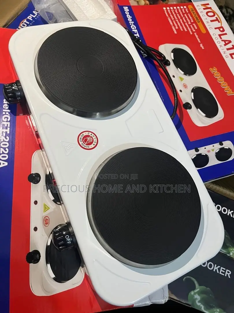 Joker 2000W Double Burner Electric Hot Plate - Brand New