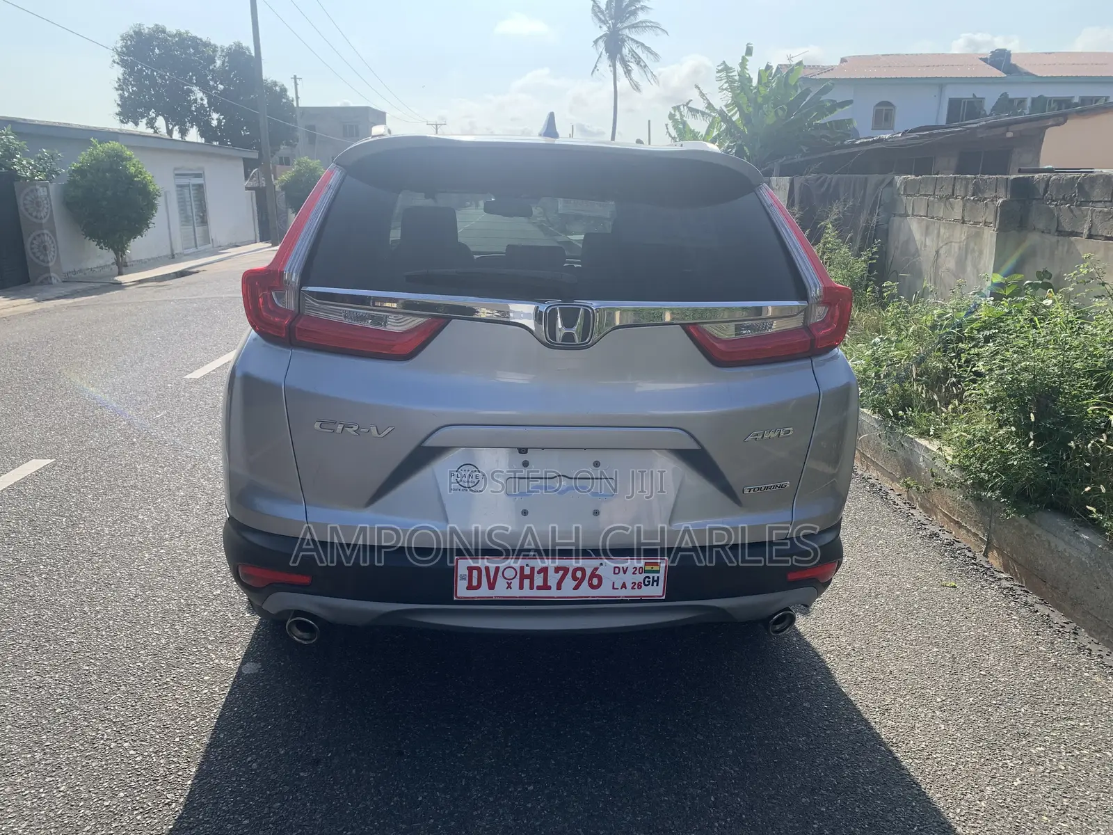 Honda CR-V Touring AWD 2018 Silver