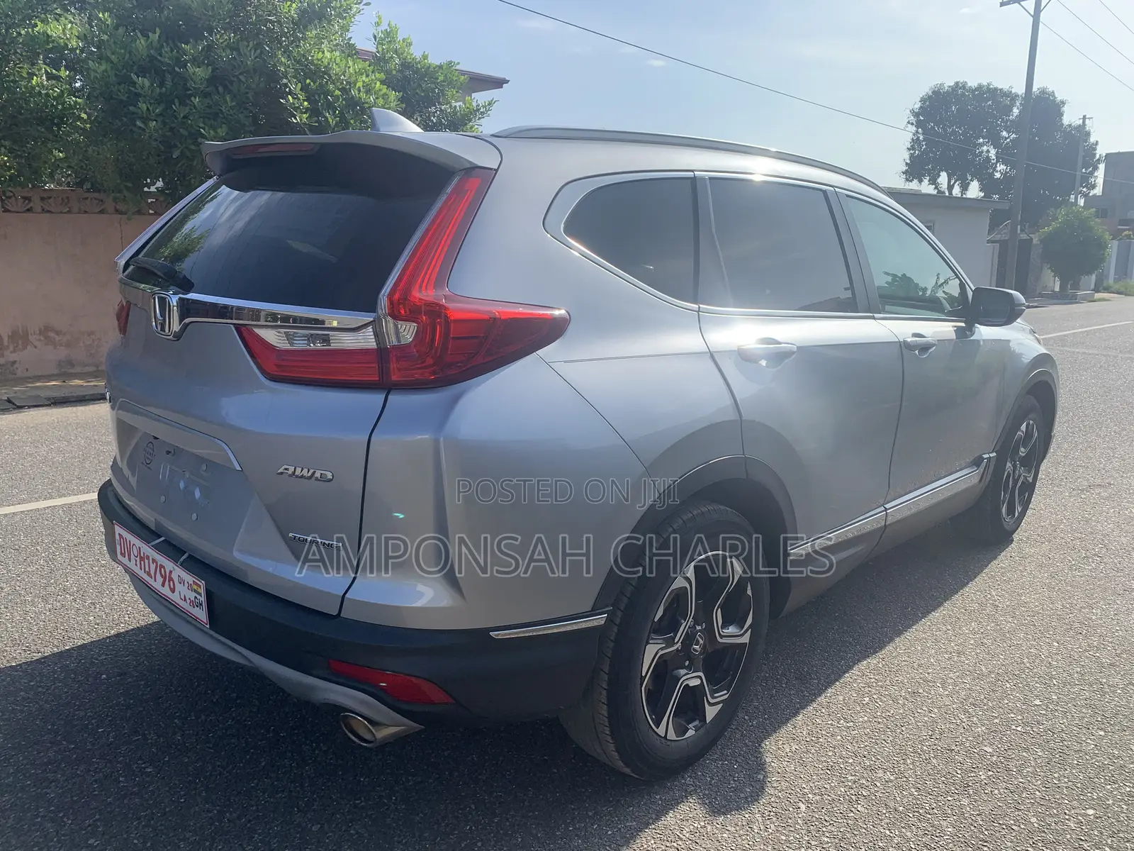 Honda CR-V Touring AWD 2018 Silver