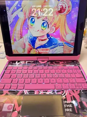 iPad Magic Keyboard 360 Degrees Rotation and Light Up Keyboard