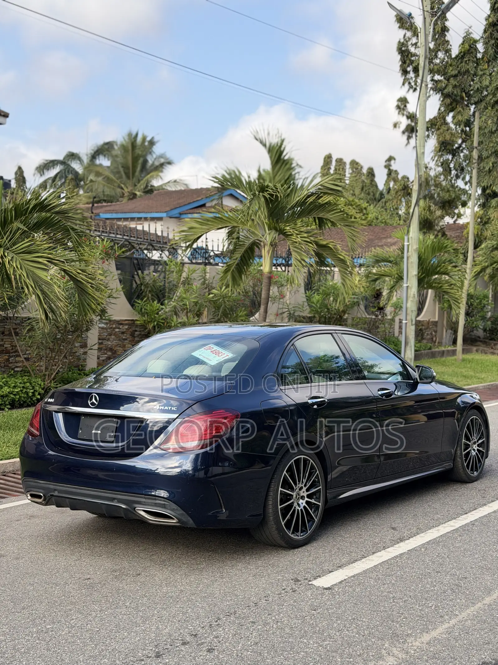 Mercedes-Benz C300 Base C300 AWD 4MATIC Sedan 2019 Blue