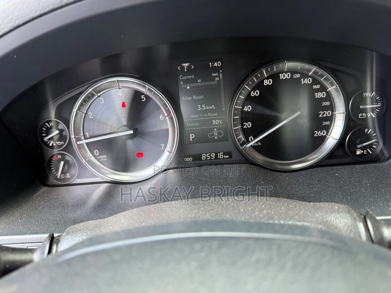 Lexus LX 2019 Black