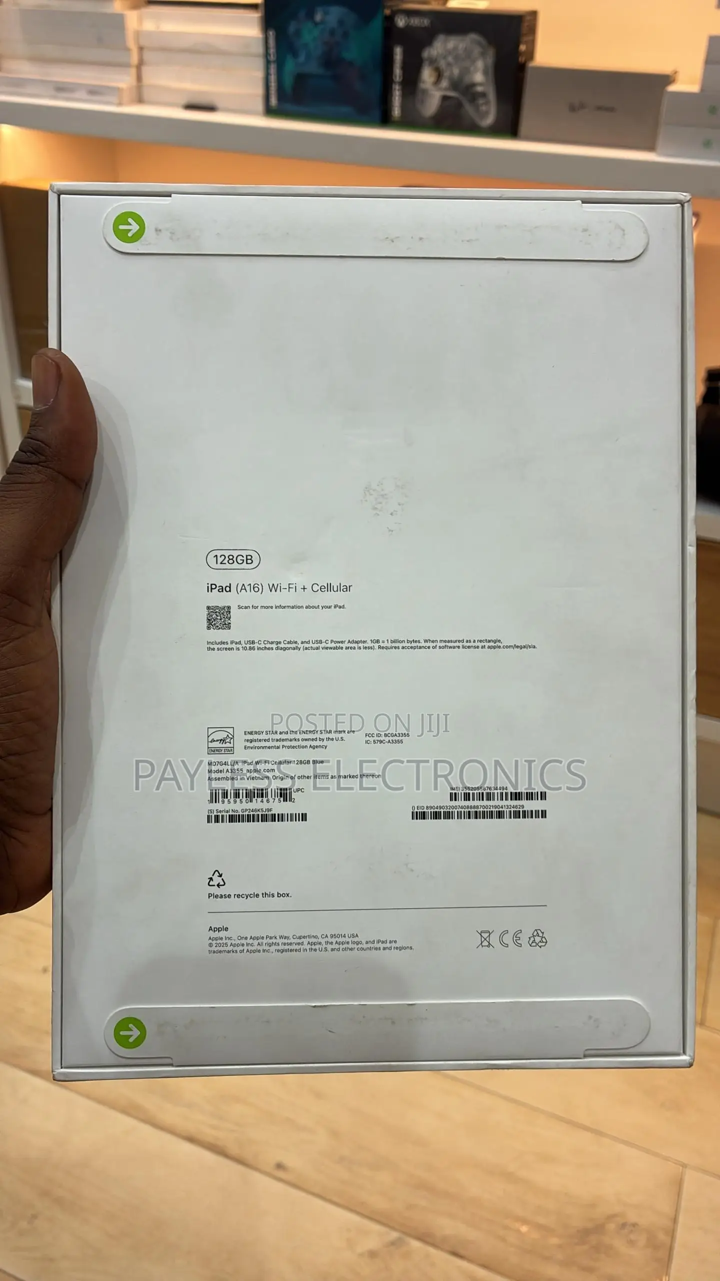 New Apple iPad (2025) 128 GB