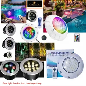 Safe Voltage 12V Swimming Pool Light Muiticolo With Remote/Transformer