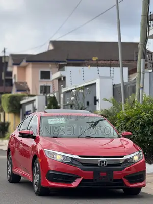 Honda Civic EX Sedan 2018 Red