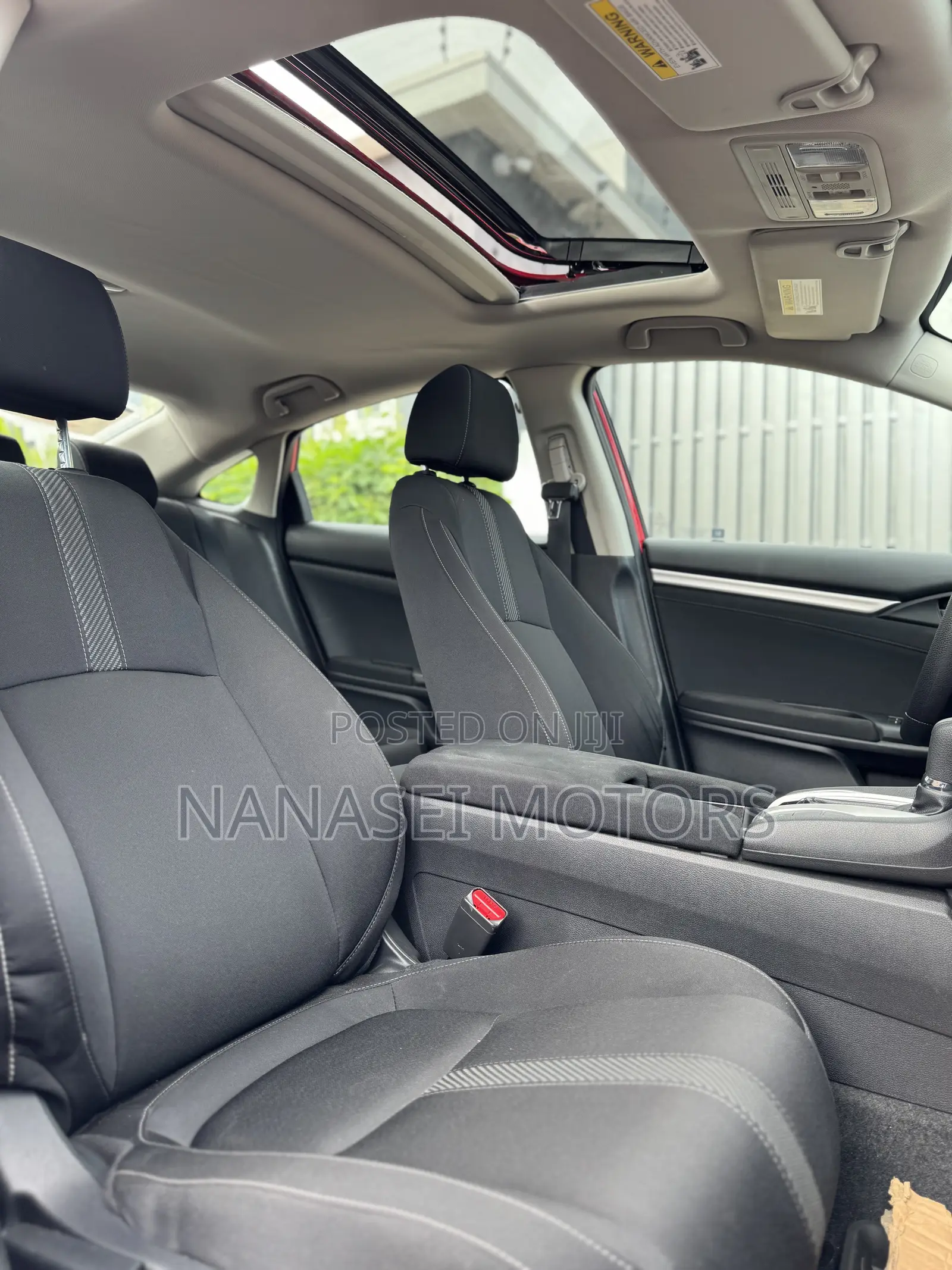 Honda Civic EX Sedan 2018 Red