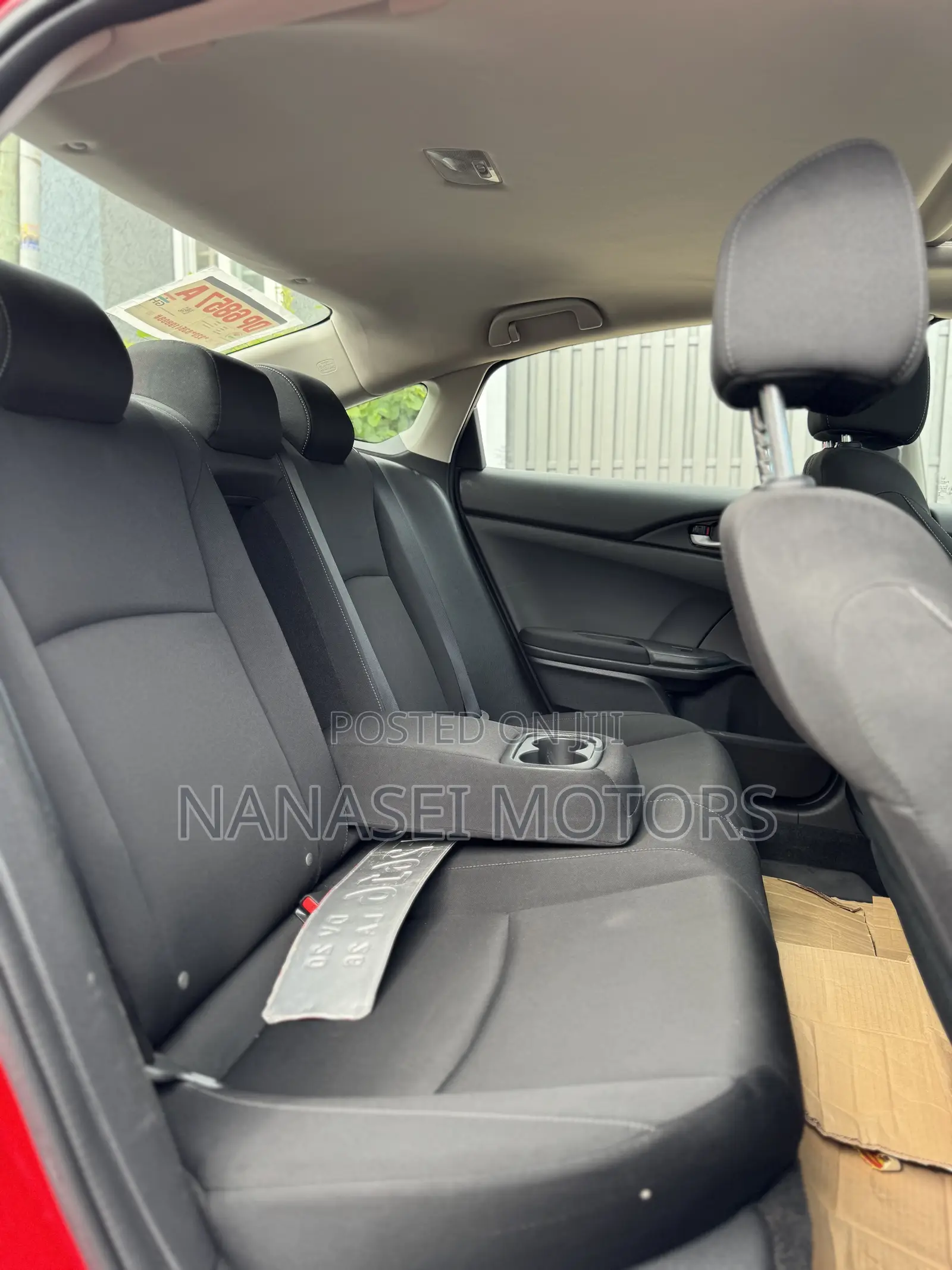 Honda Civic EX Sedan 2018 Red