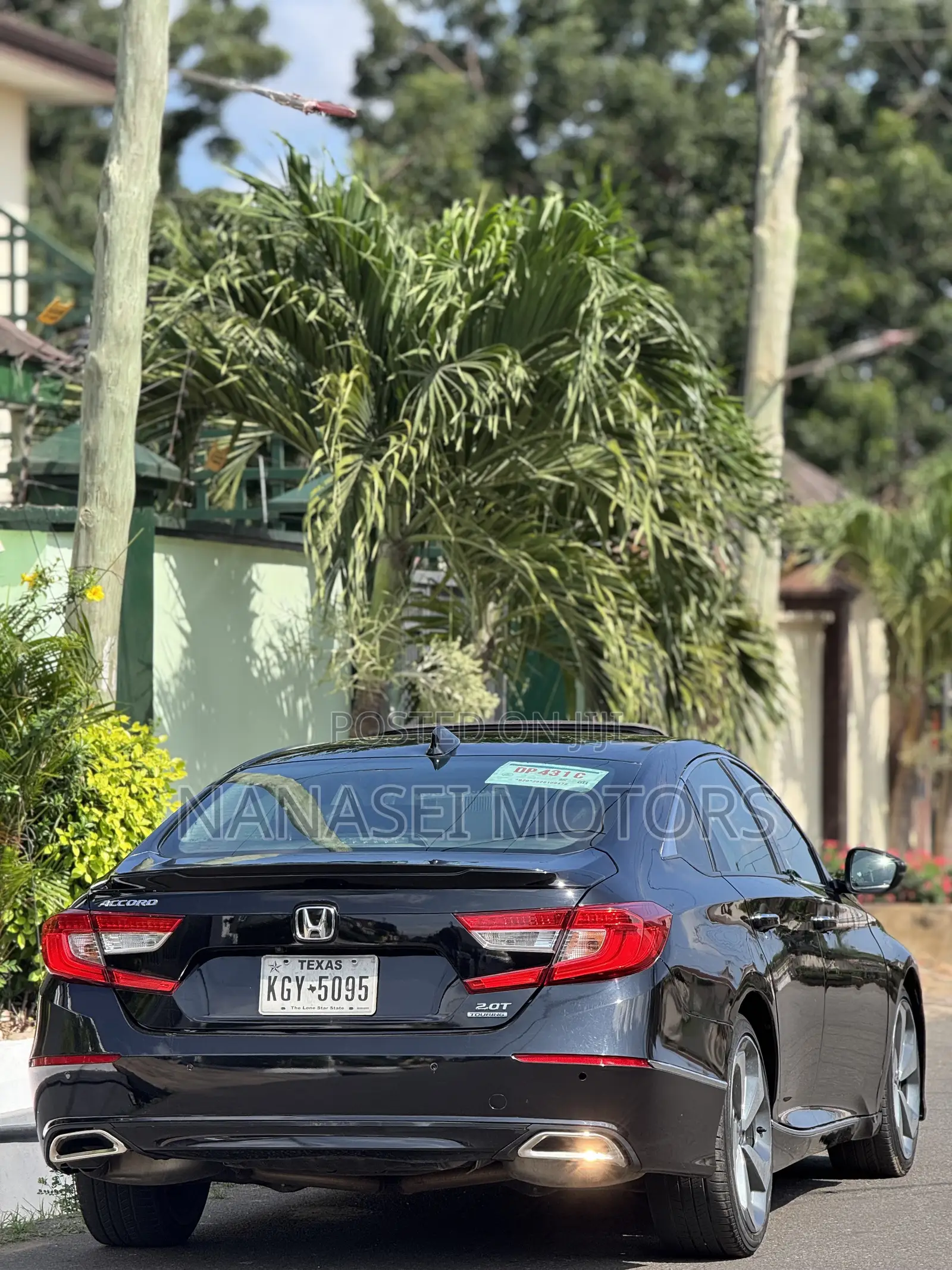 Honda Accord Sport (2.0L 4cyl Turbo 10A) 2019 Black
