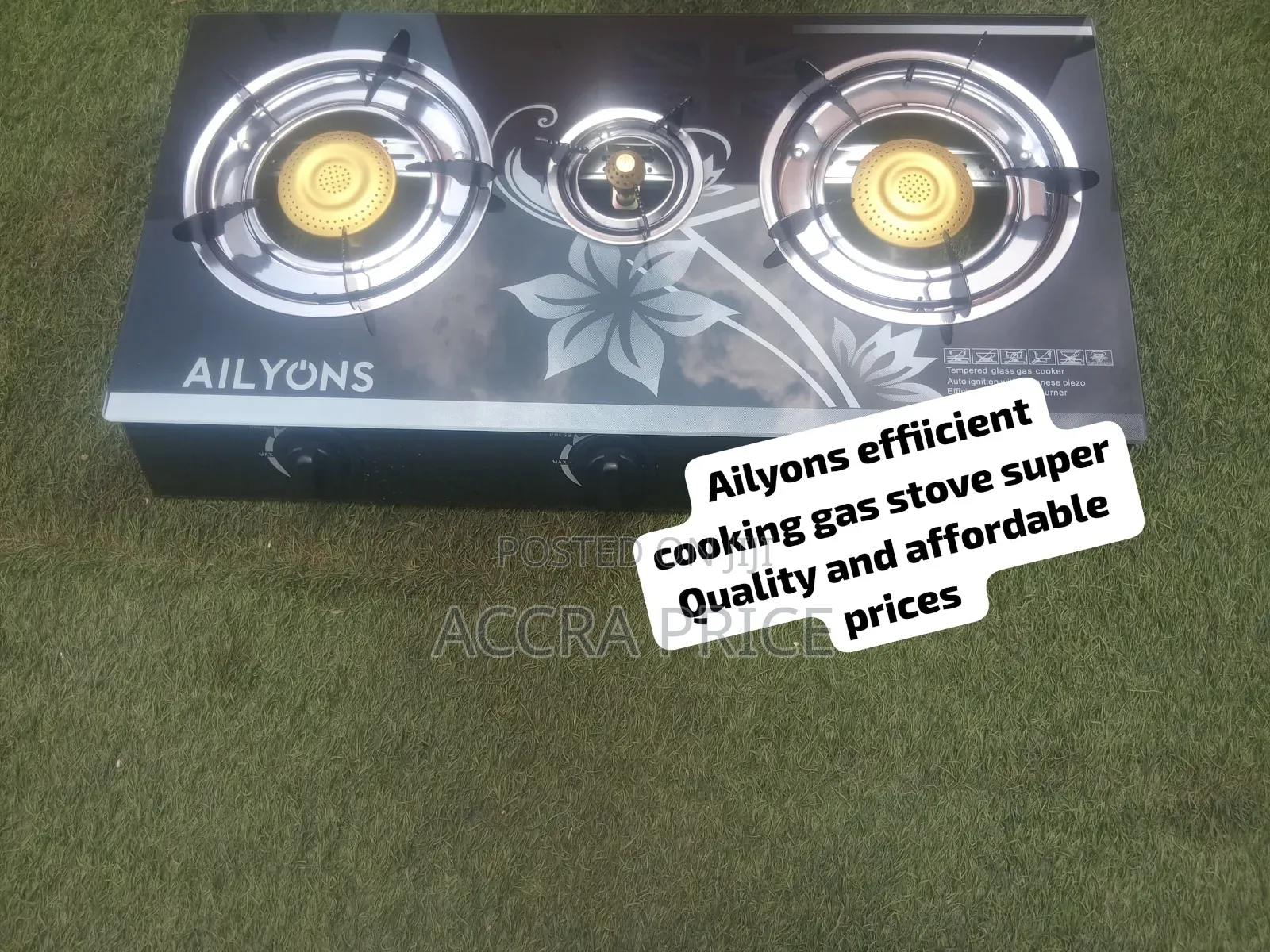 Ailyons High Quality Gas Stove – Efficient Cooking, Strong Reliable
