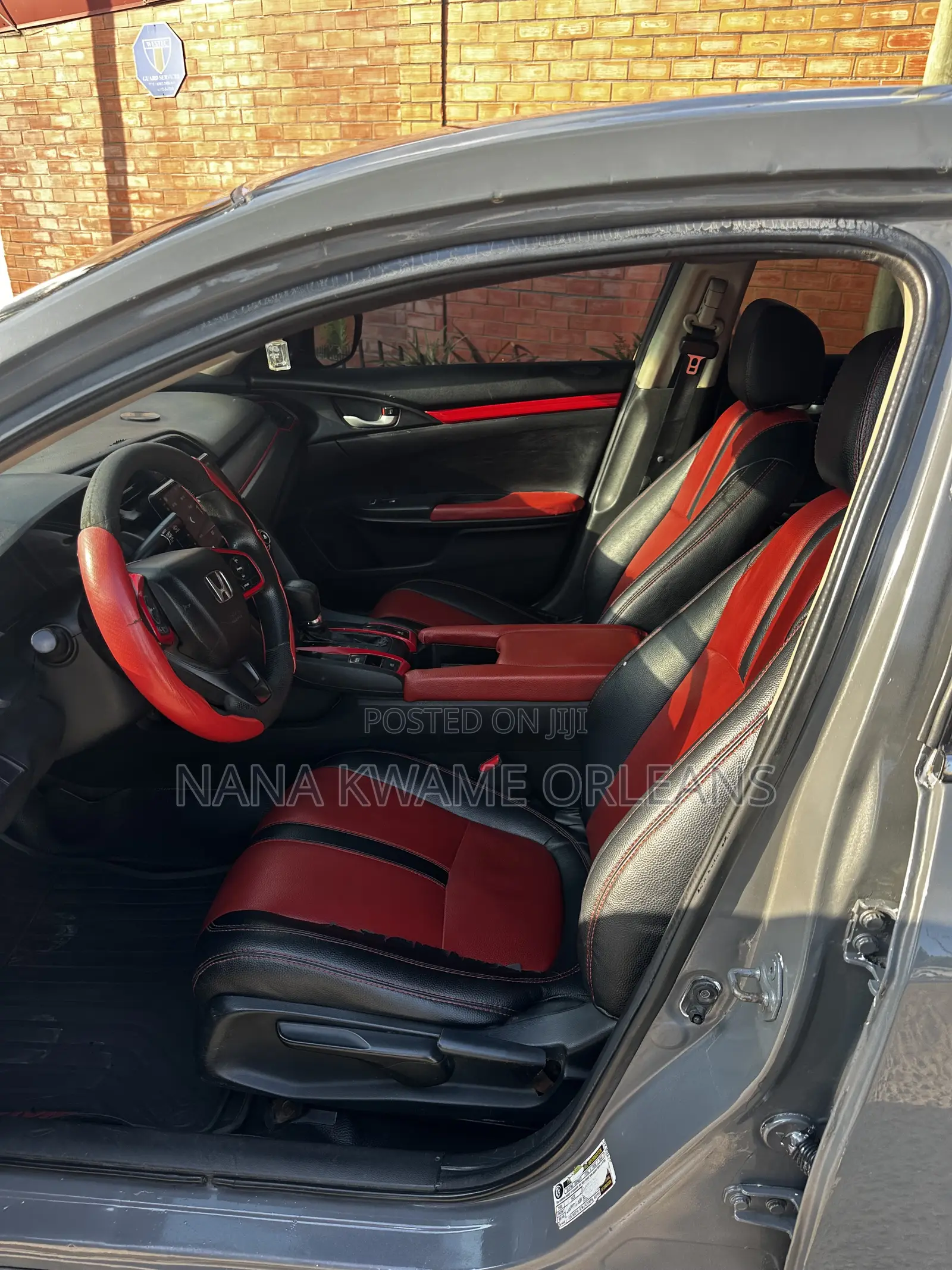 Honda Civic LX 4dr Sedan (2.0L 4cyl) 2017 Gray