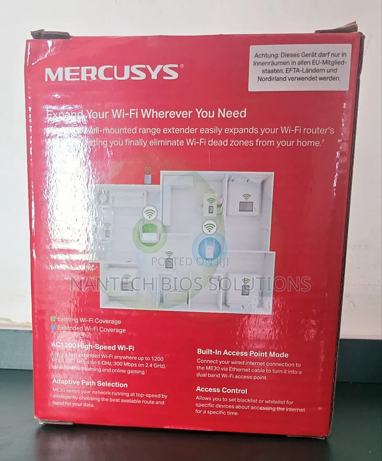 Mercusys Ac1200 WiFi Range Extender With AP