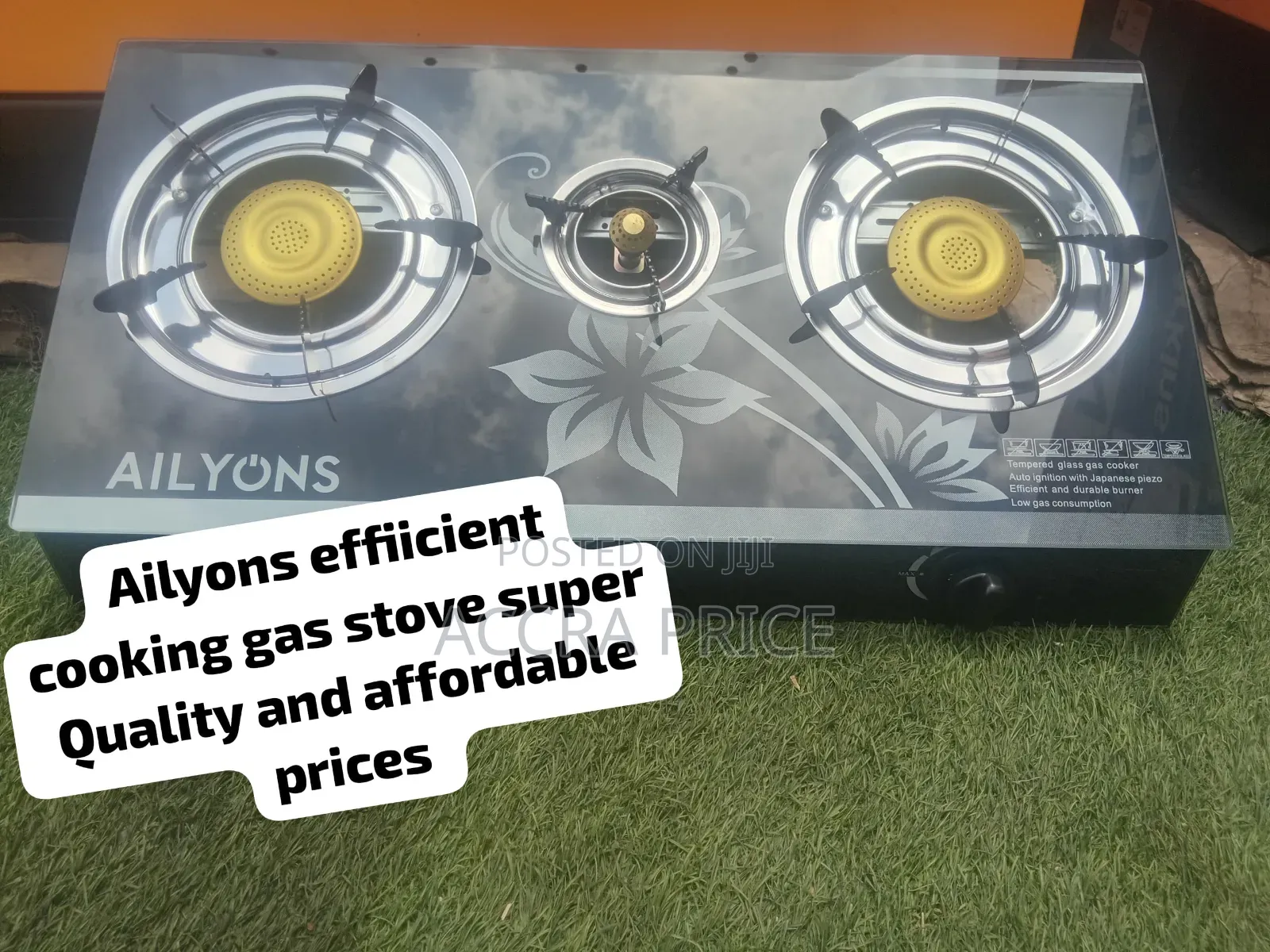 Super Quality Ailyons Gas Stove – Efficient, Durable Easy to Use