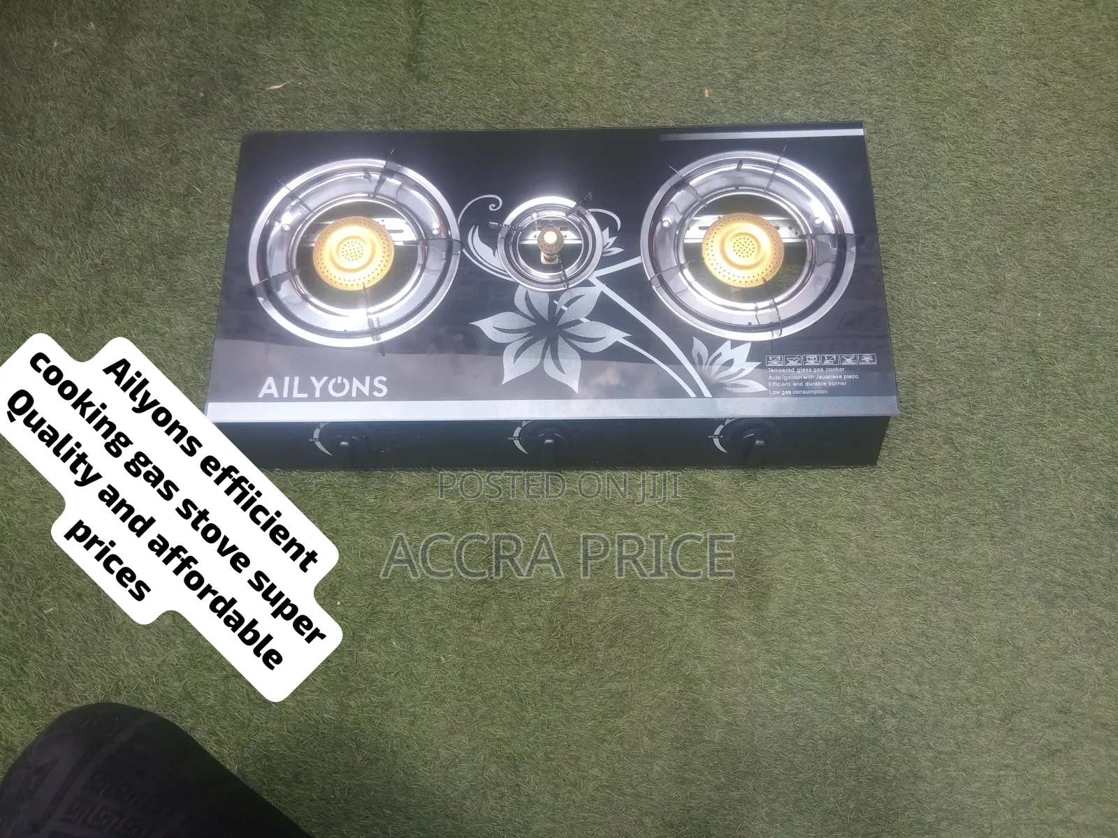 Ailyons Gas Cooker – Quality Cooking Stove With Powerful Efficient