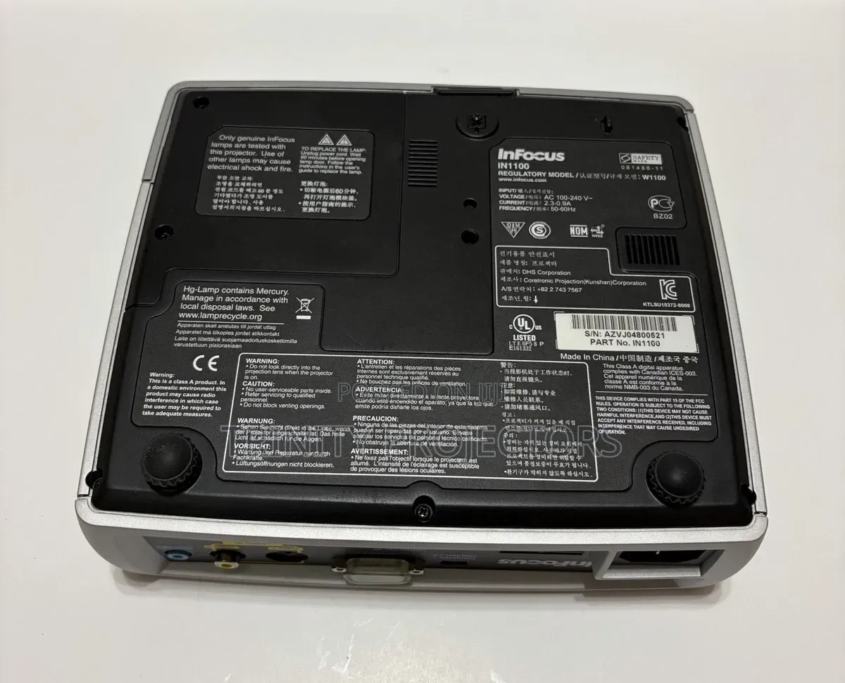 InFocusIN1100 Ultra-Portable Business Projector That Weighs Only 2.75