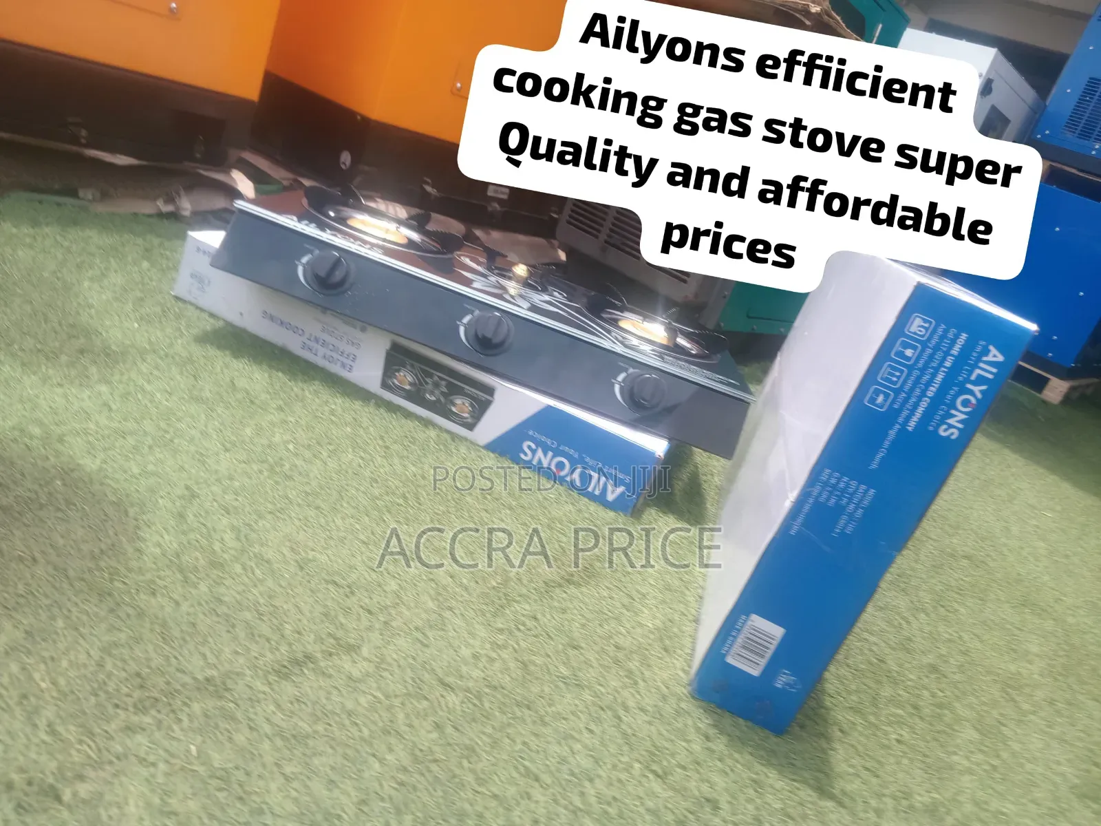 Ailyons Durable Gas Stove – Fast Cooking, Low Gas Consumption Quality