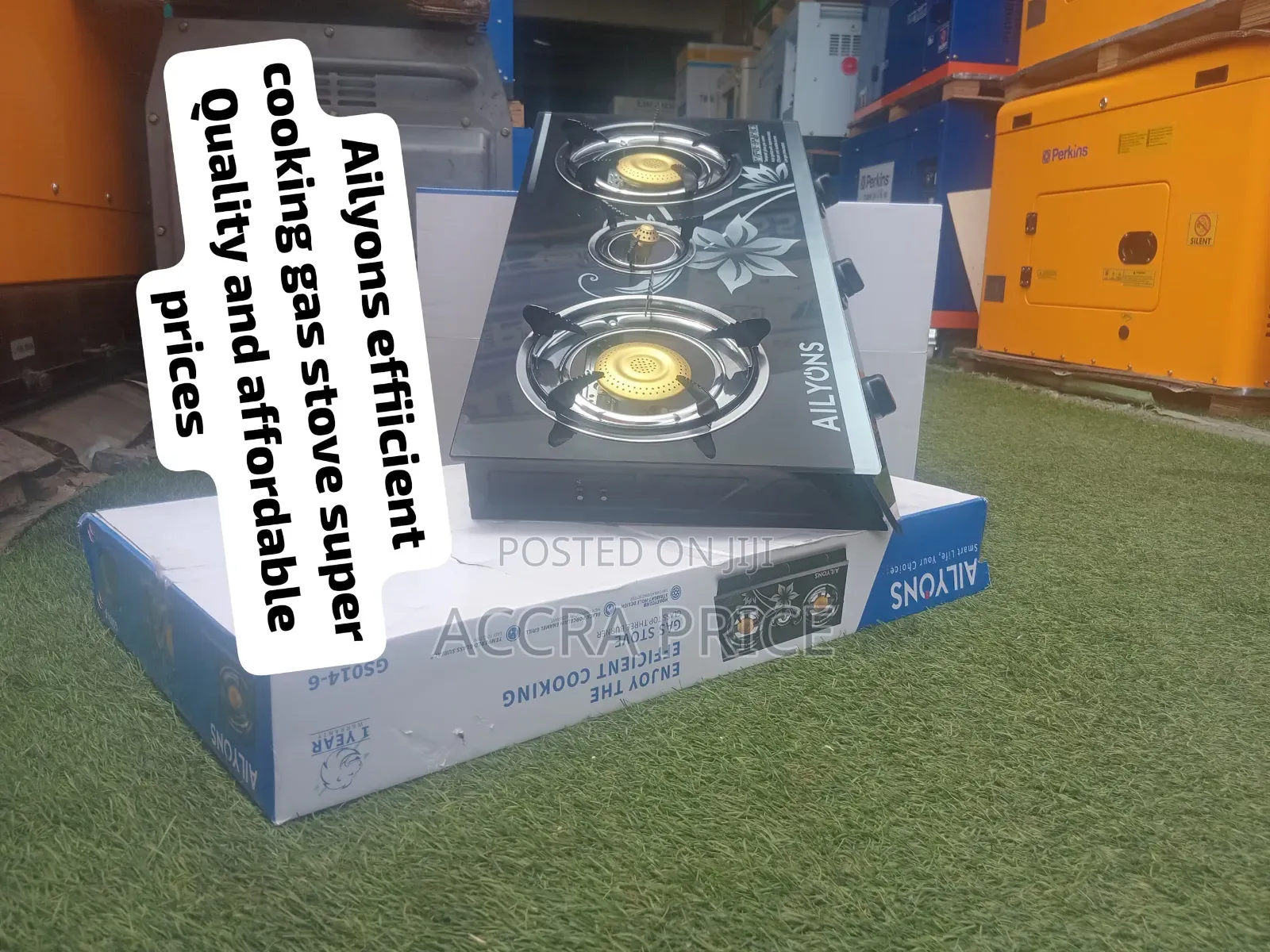Ailyons Durable Gas Stove – Fast Cooking, Low Gas Consumption Quality