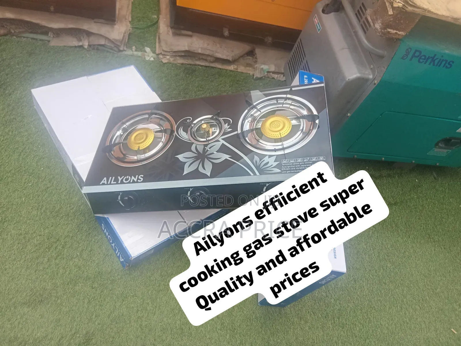 Ailyons Efficient Gas Cooker – Super Quality Stove for Home Kitchen