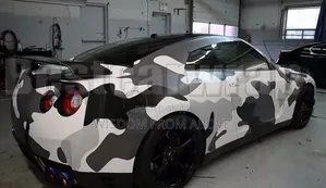 Camo and All Types of Body Wrappers Available