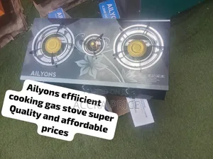 Ailyons Modern Gas Stove – Fast Cooking, Strong Burners Durable
