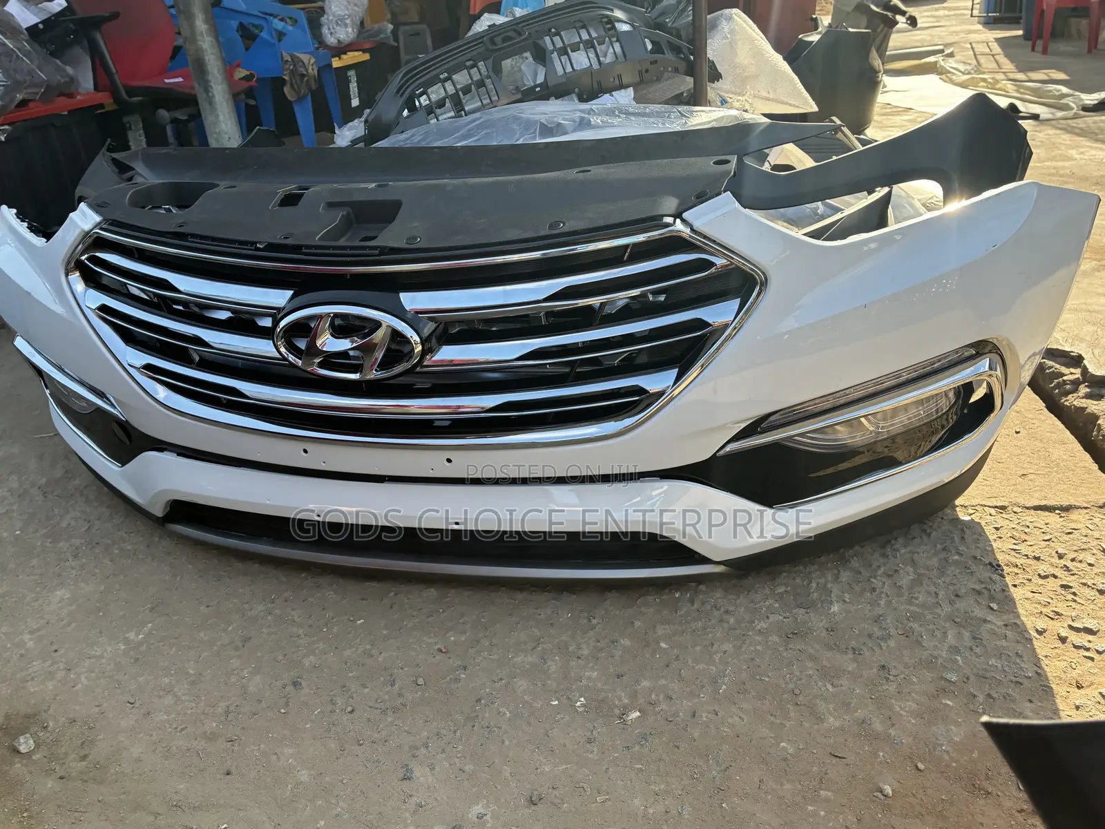 Complete Front Bumper Santafe 2017-2018-2019