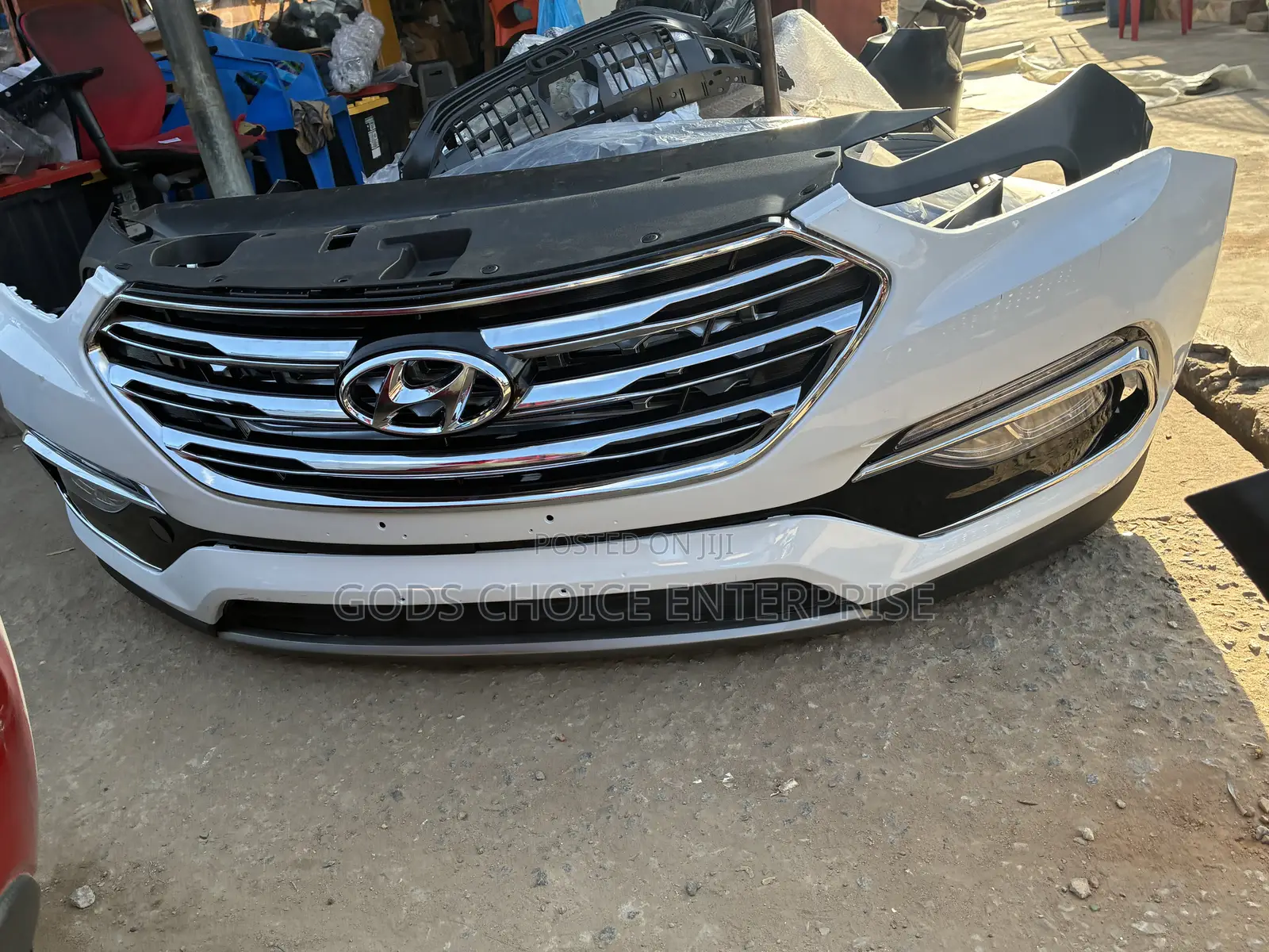 Complete Front Bumper Santafe 2017-2018-2019