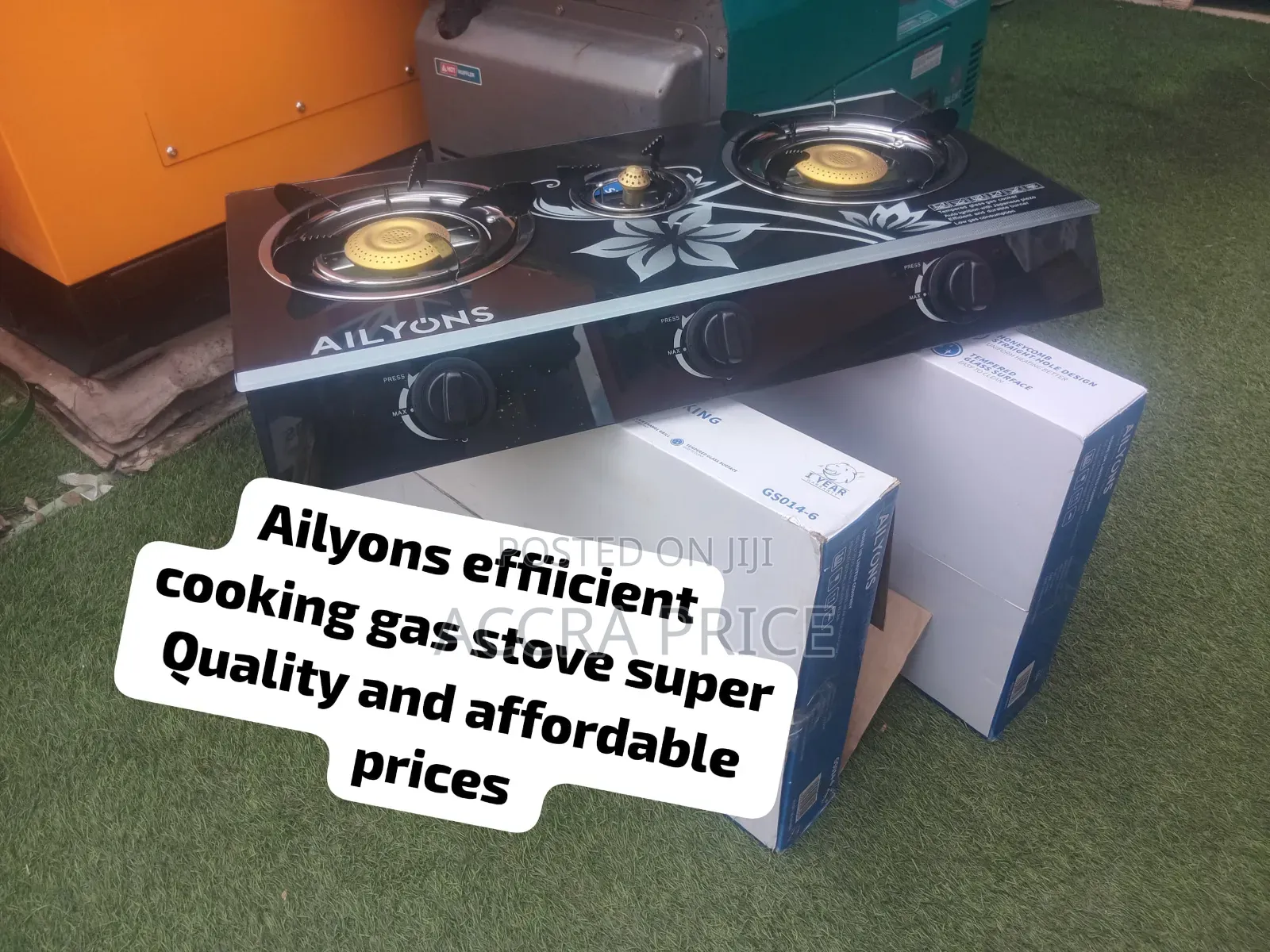 Ailyons Energy Efficient Gas Stove – Quality Performance Fast Cooking