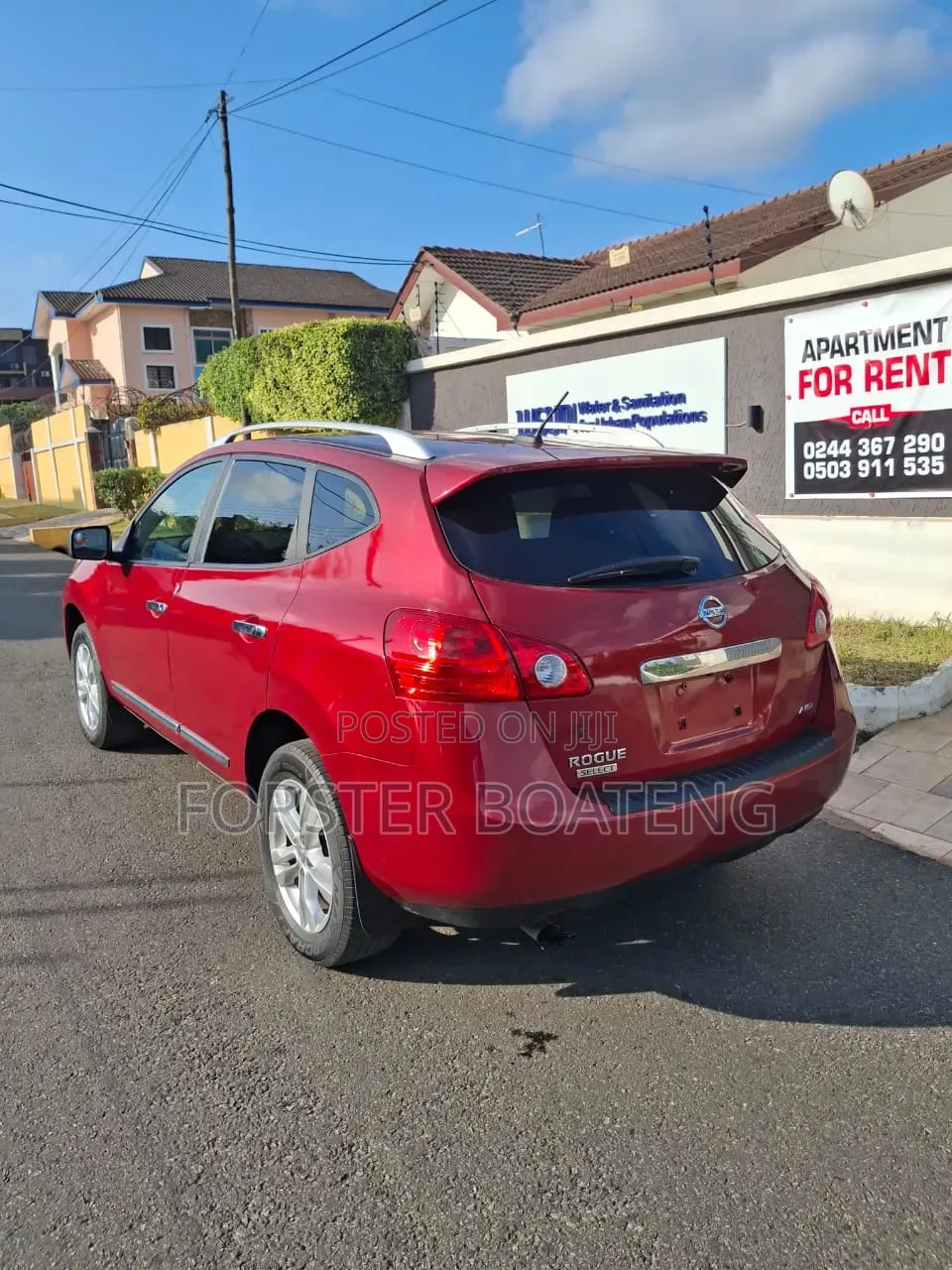 Nissan Rogue 2015 Red