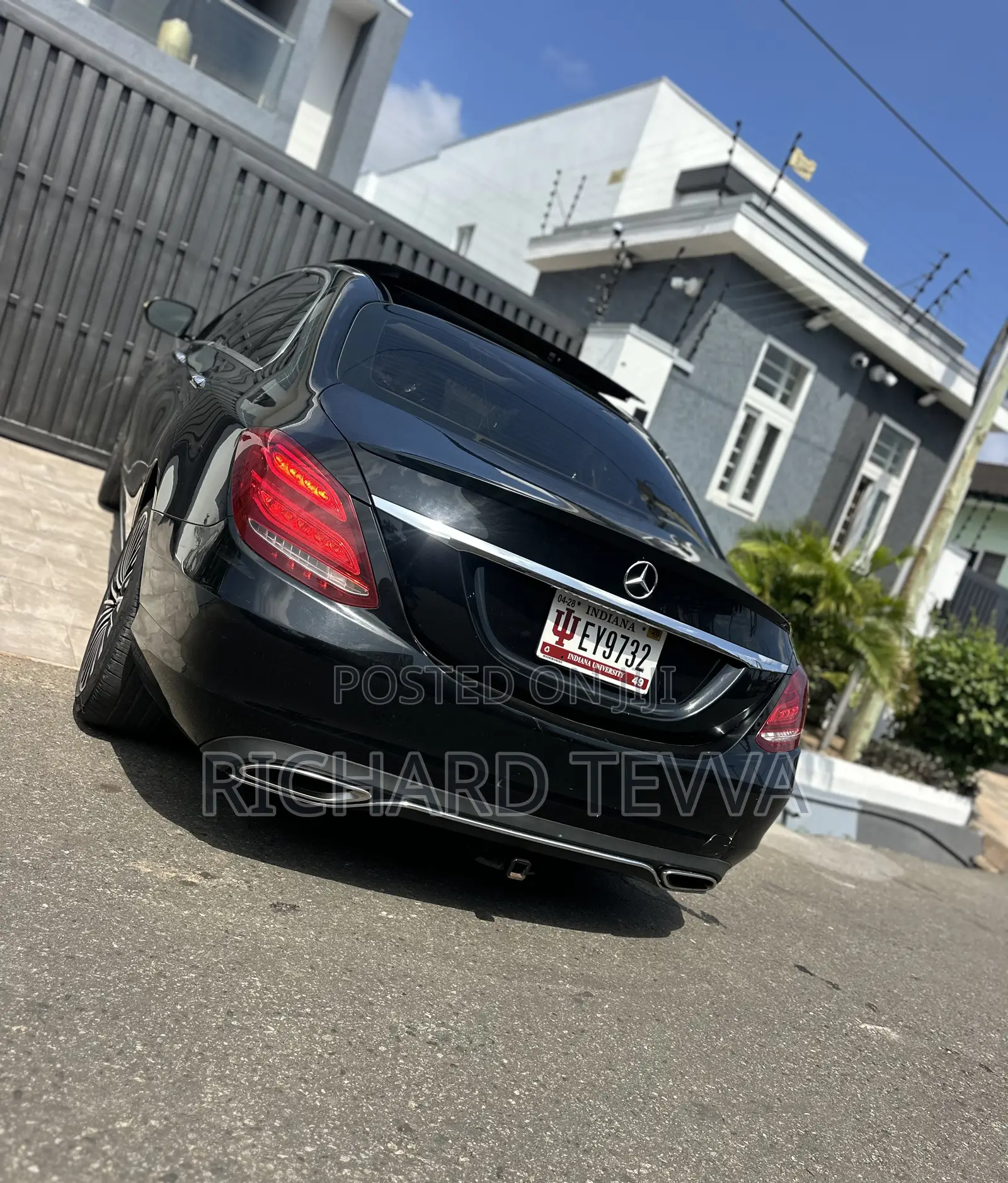 Mercedes-Benz C300 Luxury 4Matic Sedan AWD (2.0L 4cyl 7A) 2016 Black