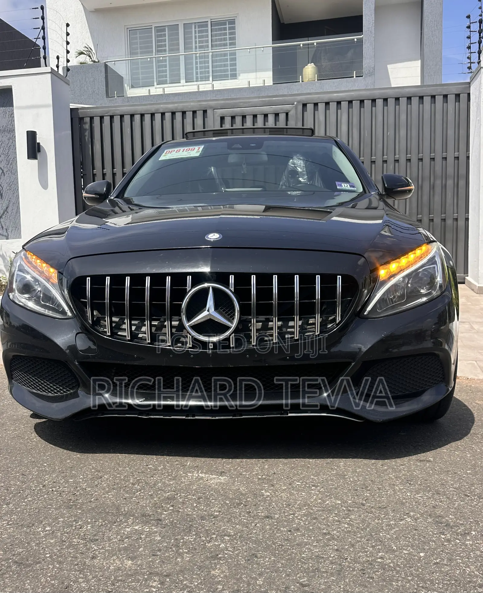 Mercedes-Benz C300 Luxury 4Matic Sedan AWD (2.0L 4cyl 7A) 2016 Black