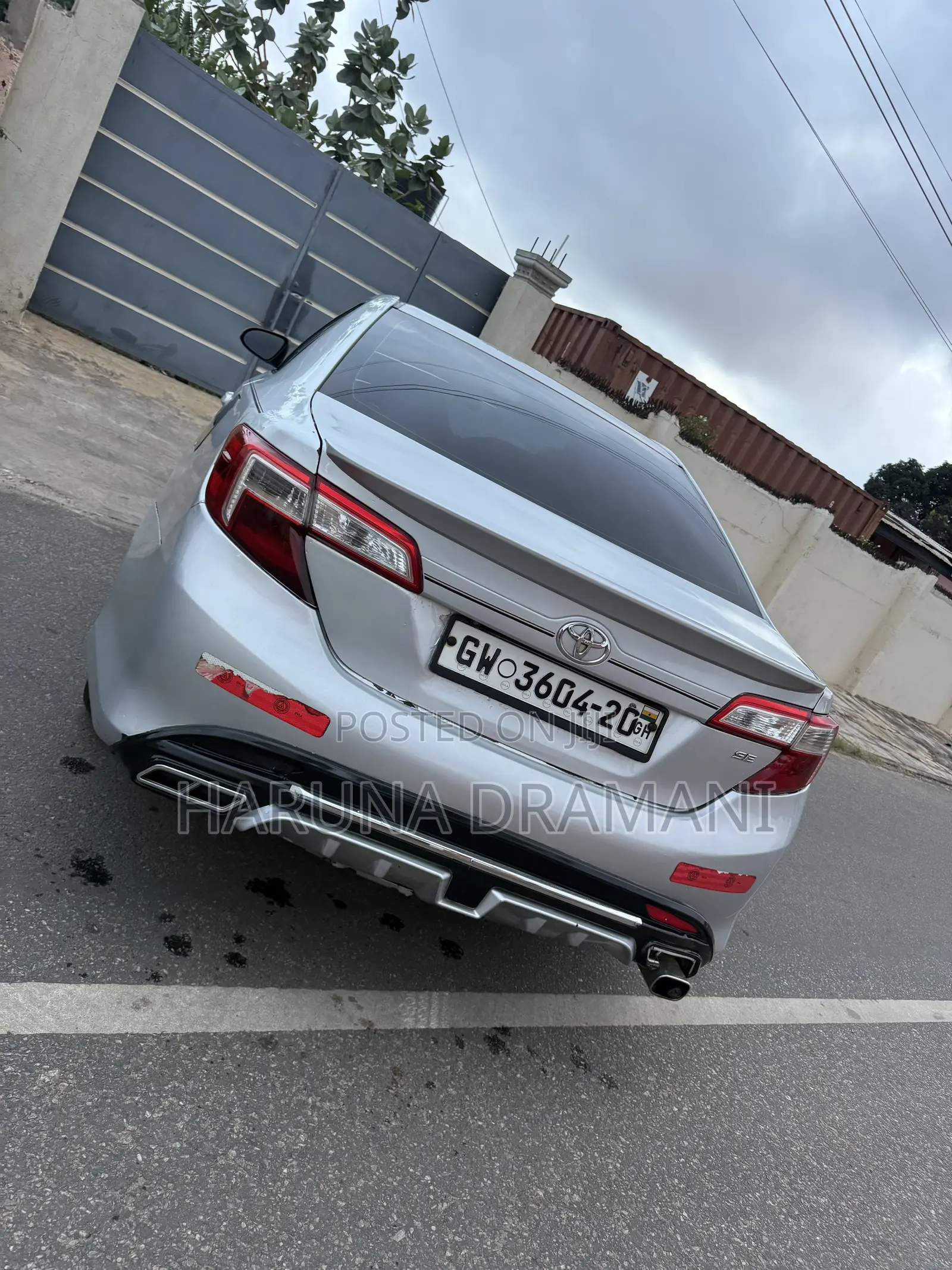 Toyota Camry SE 4dr Sedan (2.5L 4cyl 6A) 2014 Silver