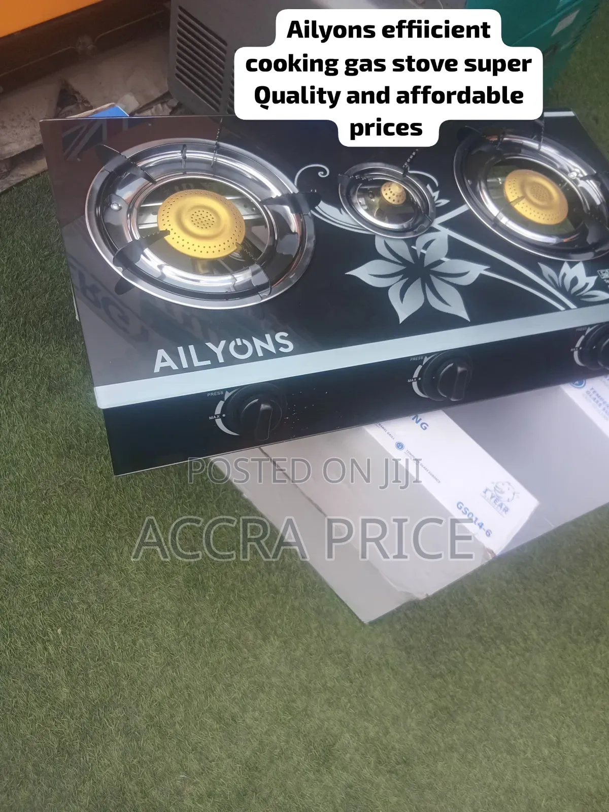 Ailyons Affordable Gas Cooker – Premium Quality, Efficient Reliable