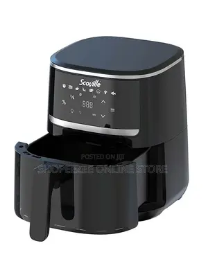 Scoville Black 4.3L Digital Air Fryer With Window